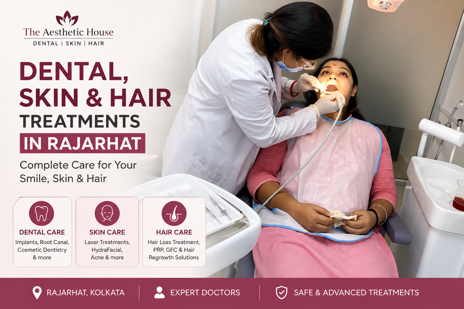 Your Complete Guide to Dental, Skin & Hair Treatments in Rajarhat
